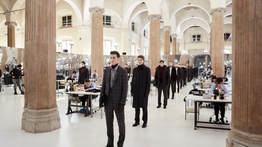 Pal Zileri Presentation at Milano Fashion Week Men's Fall 2017 Men's Fall 2017