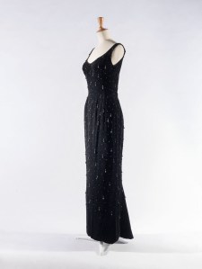 An item from Dalida’s wardrobe on exhibition at Palais Galleria
