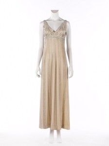An item from Dalida’s wardrobe on exhibition at Palais Galleria