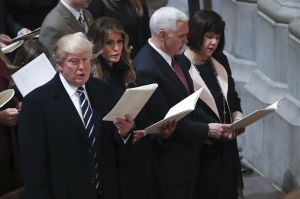 Trump Inauguration Gallery Donald Trump, Melania Trump, Michael Pence and Karen Pence
