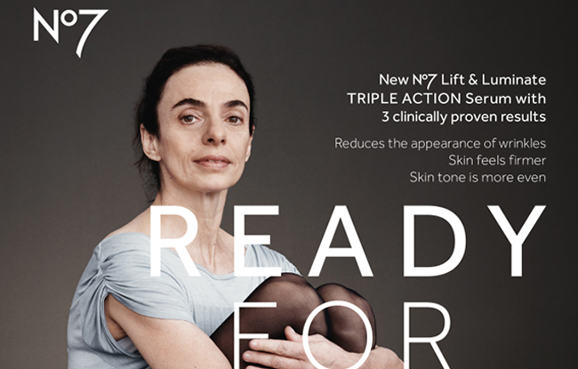 Alessandra Ferri for No7.