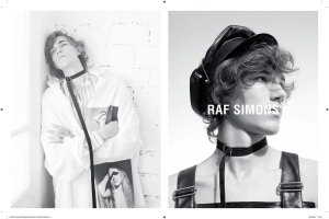 Raf Simmons Spring 2017 Campaign