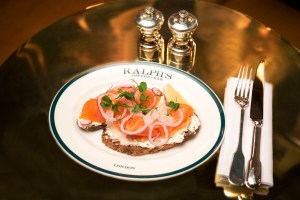 The Salmon Sandwich at Ralph’s Coffee & Bar.