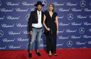 Pharrell Williams and Helen Lasichanh Palm Springs International Film Festival Awards Gala, Arrivals 2017
