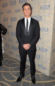 Justin Theroux in Givenchy HBO Golden Globes Party 2017