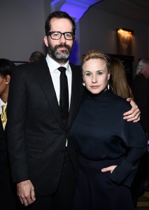Eric White and Patricia Arquette Haiti Rising Gala