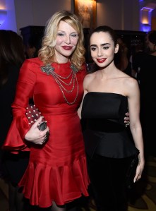 Courtney Love with Lily CollHaiti Rising Galains