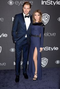 Dominc Sherwood Sarah Hyland InStyle Warner Bros Golden Globe Party 2017
