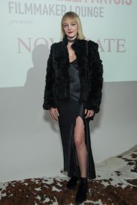 Morgan Saylor at the Novitiate' party Sundance 2017