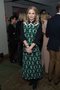 Dianna Agron in Prada and Miu Miu at the "Novitiate" party Sundance 2017