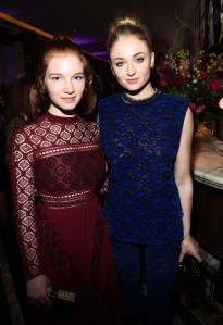 Annalise Basso and Sophie Turner Variety Awards Nominees Brunch