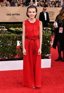 Millie Bobby Brown SAG Awards Fashion 2017