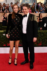 Anna Elisabet Eberstein and Hugh Grant SAG Awards Fashion 2017