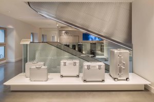 The Rimowa flagship in Paris