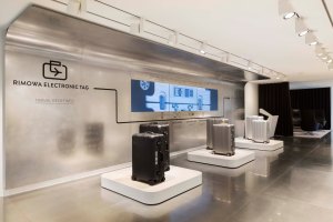 The Rimowa flagship in Paris