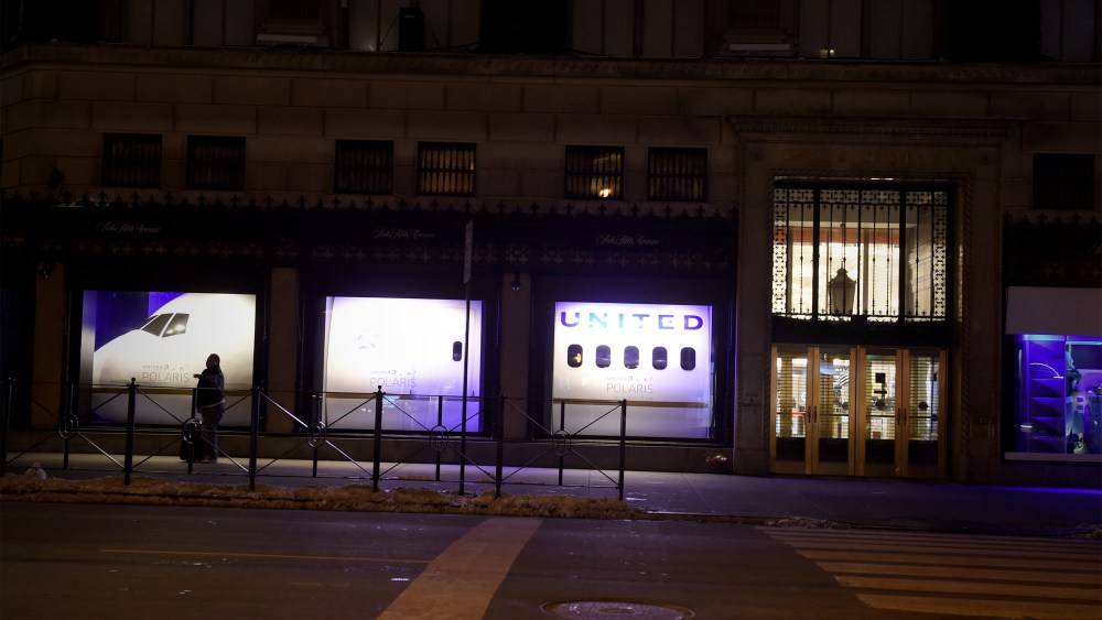 Saks Windows Create Flights of Fancy