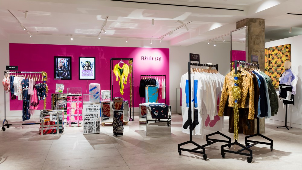 The Fashion East Pop-up store at Selfridges