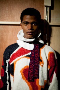 Backstage at Sibling Men's Fall 2017