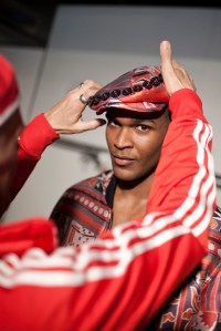 Backstage at Sibling Men's Fall 2017