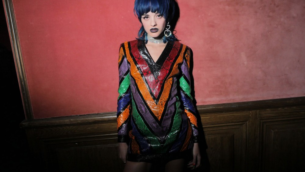 Sita Abellan Balmain Party Paris Fashion Week Men’s Autumn 2017