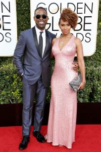 Golden Globes 2017: Sterling K Brown and Ryan Michelle Bathe
