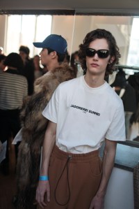 Backstage at Sunnei Men's Fall 2017