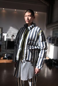 Backstage at Sunnei Men's Fall 2017