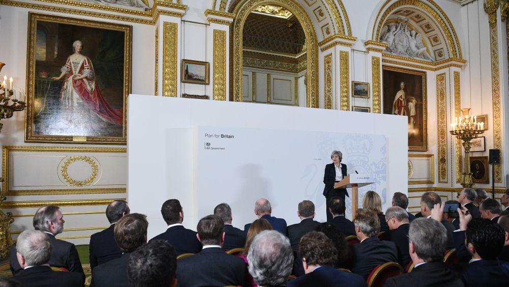 British Prime Minister Theresa May