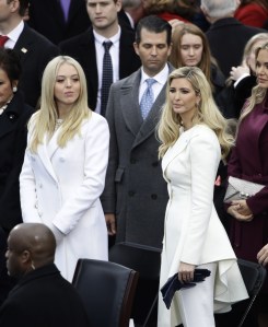 Trump Inauguration Gallery Tiffany Trump and Ivanka Trump