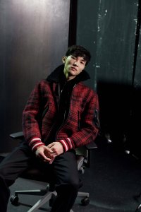 A look from Tommy Hilfiger's Fall collection that will be shown at Pitti Uomo.