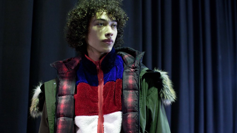 A look from Tommy Hilfiger's Fall collection that will be shown at Pitti Uomo.