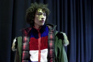 A look from Tommy Hilfiger's Fall collection that will be shown at Pitti Uomo.