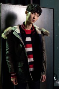A look from Tommy Hilfiger's Fall collection that will be shown at Pitti Uomo.