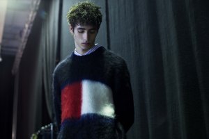 A look from Tommy Hilfiger's Fall collection that will be shown at Pitti Uomo.