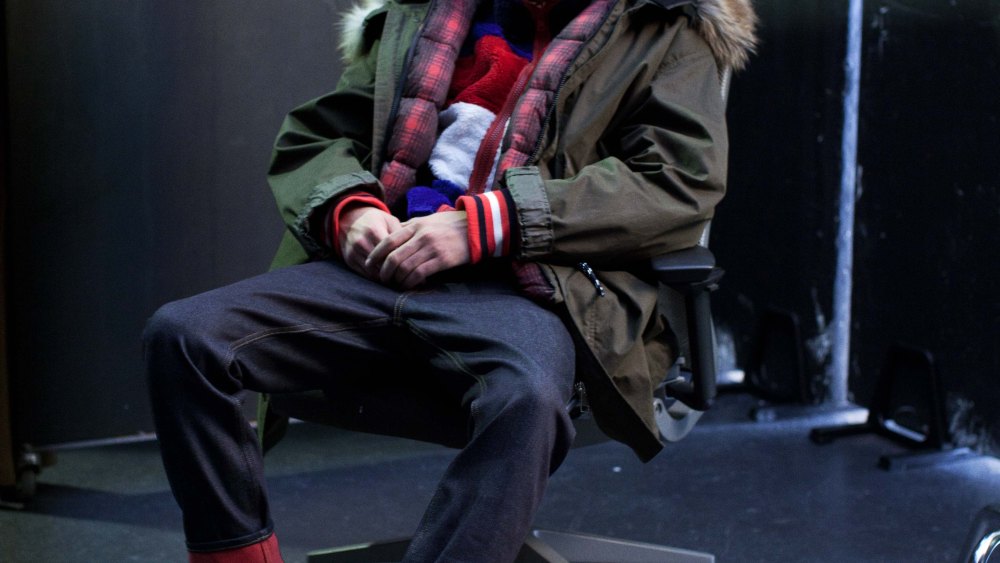 A look from Tommy Hilfiger's Fall collection that will be shown at Pitti Uomo.