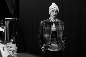 A look from Tommy Hilfiger's Fall collection that will be shown at Pitti Uomo.