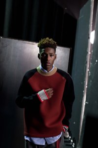 A look from Tommy Hilfiger's Fall collection that will be shown at Pitti Uomo.