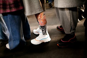 Backstage at Topman Design Men’s Fall 2017