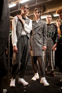 Backstage at Topman Design Men’s Fall 2017