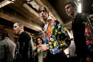 Backstage at Topman Design Men’s Fall 2017