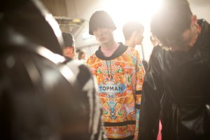 Backstage at Topman Design Men’s Fall 2017