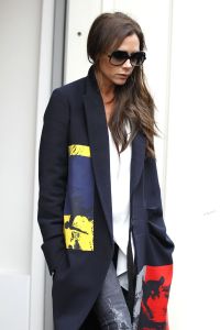 Victoria Beckham out and about during London Fashion Week spring 2016