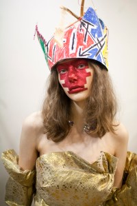 Backstage at Vivienne Westwood Fall 2017