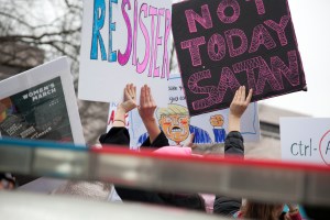 Women's March Trump Protest