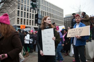 Women's March Trump Protest