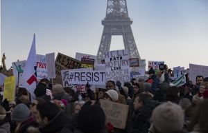 Women's March for Solidarity, Paris France