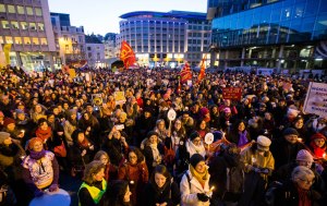 Women's March for Solidarity, Brussels, Belgium