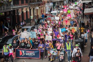 Women's March for Solidarity New Orleans Louisiana