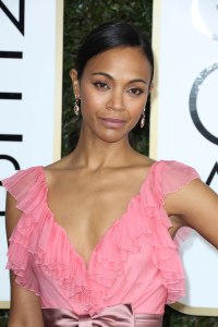 Zoe Saldana Golden Globe Awards 2017: Best in Hair and Makeup Trends