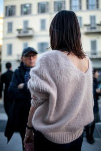 Street style at Milan Fashion Week fall 2017